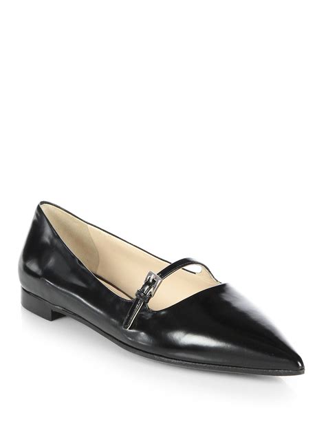 prada mary jane flat.